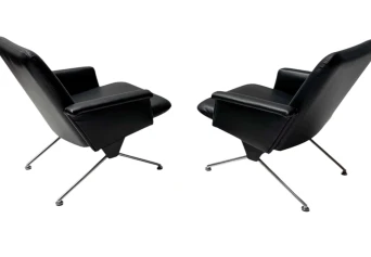 Mid-Century Modern Lounge Chairs No. 1432 by Andre Cordemeijer for Gispen, 1961